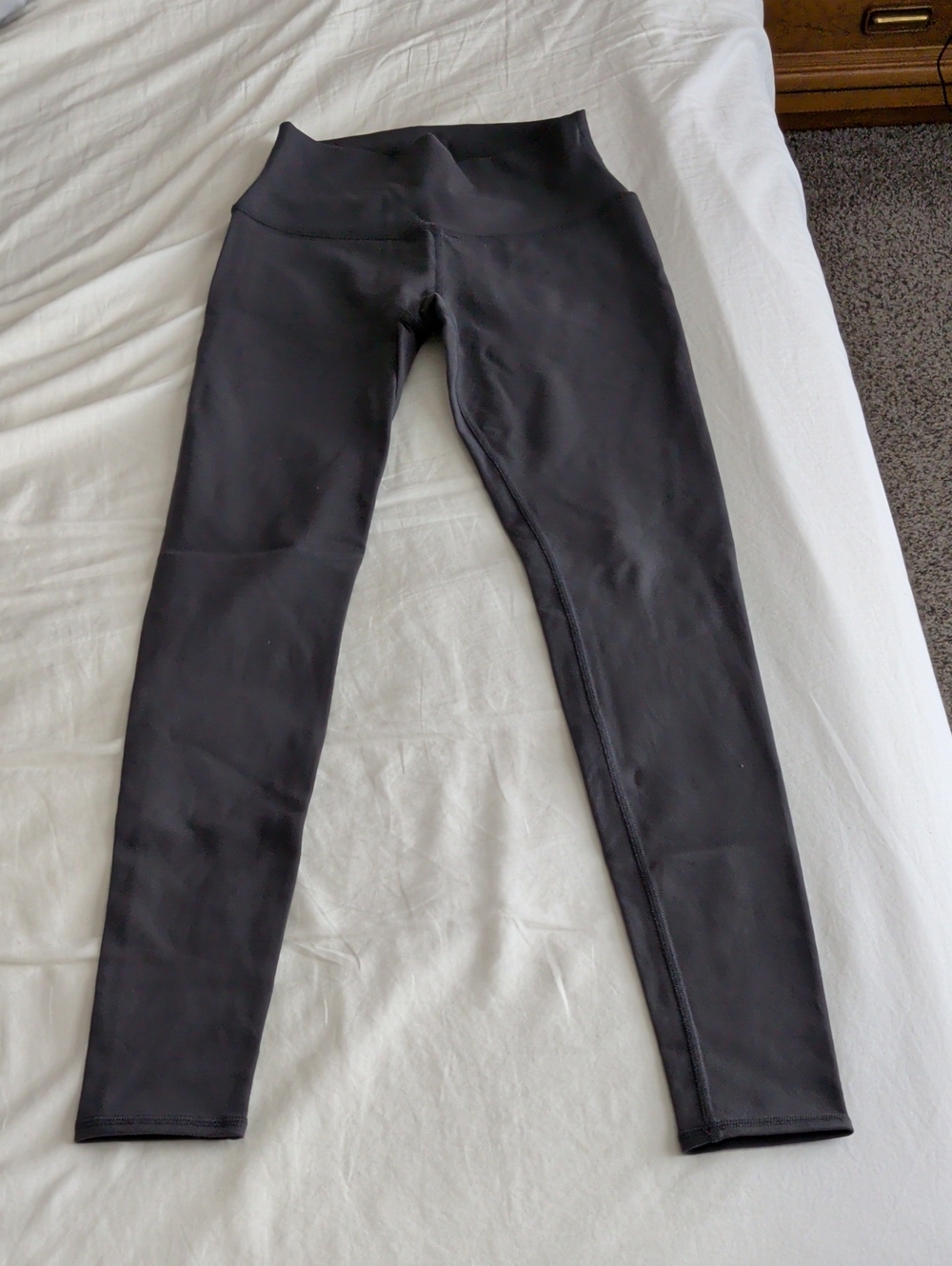 ALO Yoga Grey High-Rise Performance Leggings